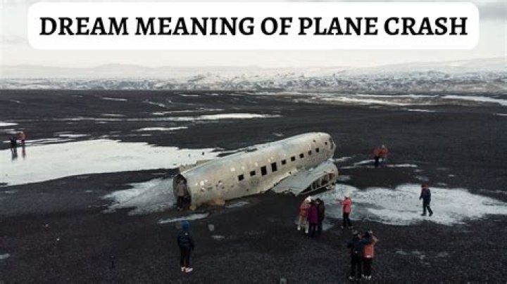 What is the meaning of plane crash?