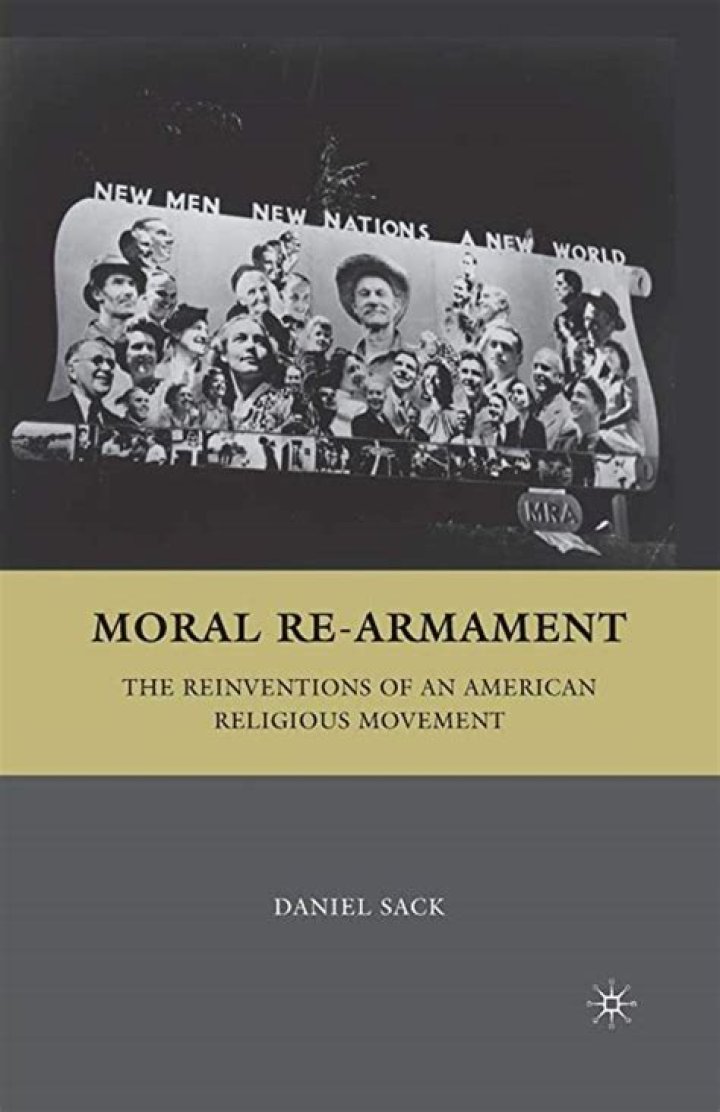 What is the Moral Re-Armament movement?