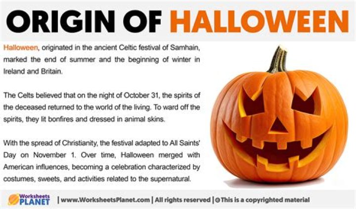 What is the origin of Halloween?