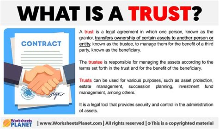 What is the RAM definition of trust?