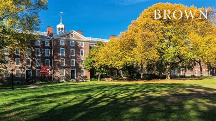 What is the student population of Brown University?