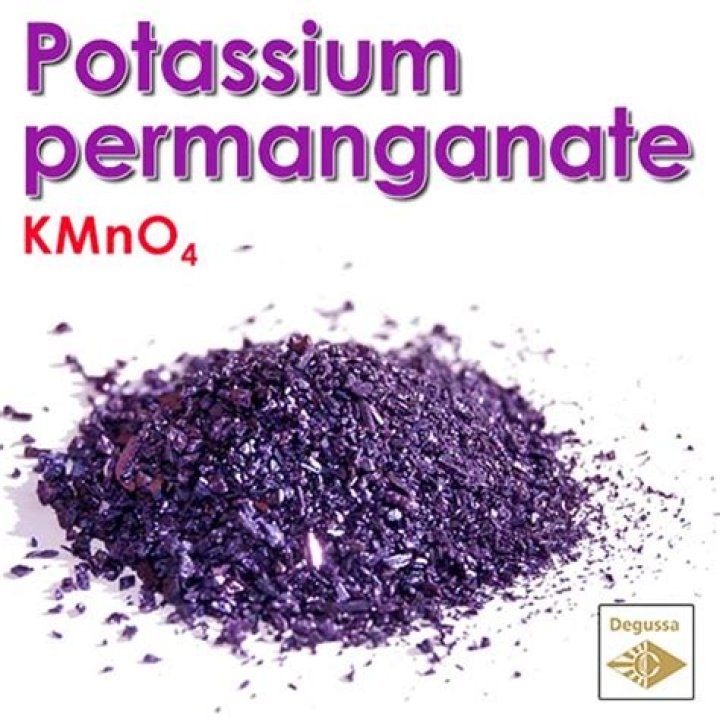 What is the symbol of permanganate ion?