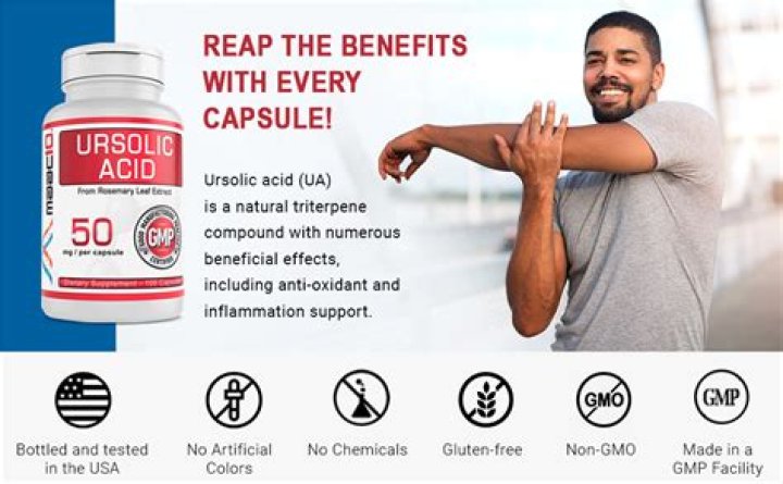 What is ursolic acid used for?