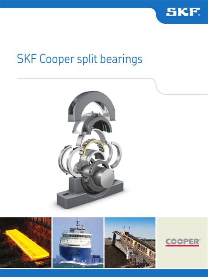 What kind of bearings does SKF Cooper offer?