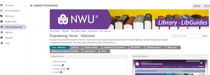 What link would you use to check if a book is reserved NWU library?