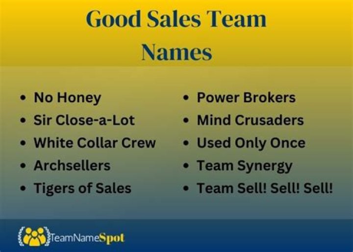 What makes good sales team?