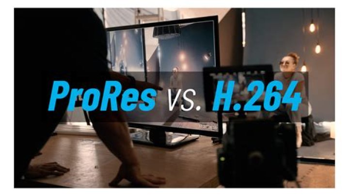 What resolution is ProRes 422?