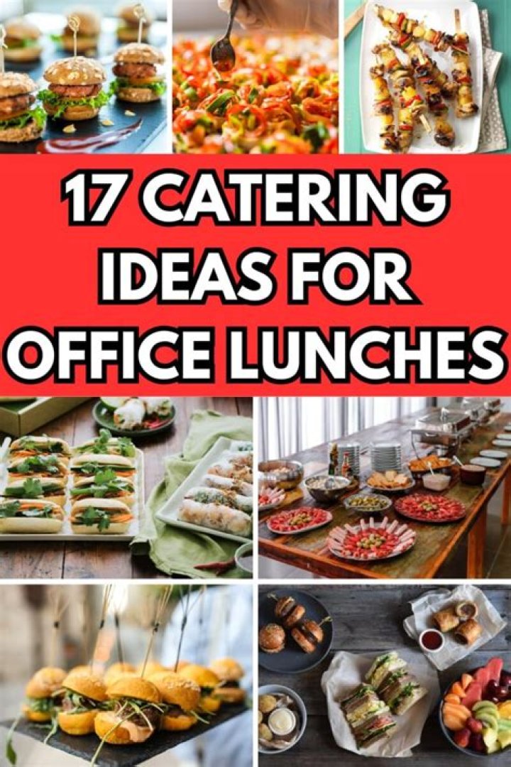 What should I cater for office lunch?