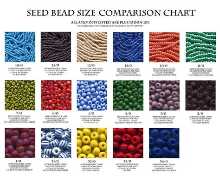 What size are seed bead earrings?