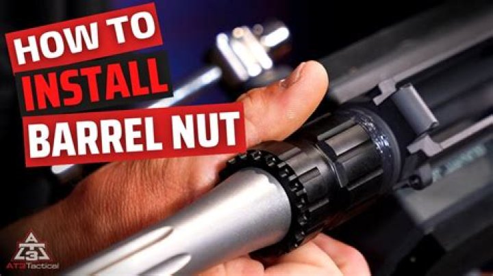 What size is a AR-10 barrel nut?