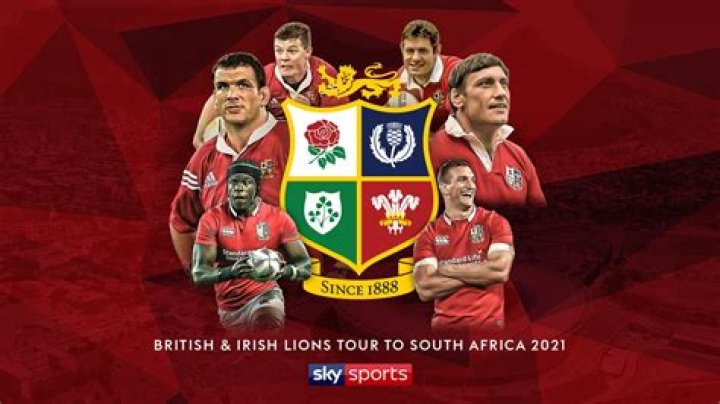 What was the score with the British Lions in South Africa today?