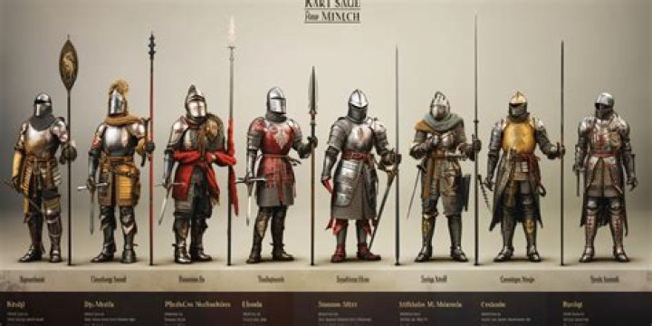 What were medieval warriors called?
