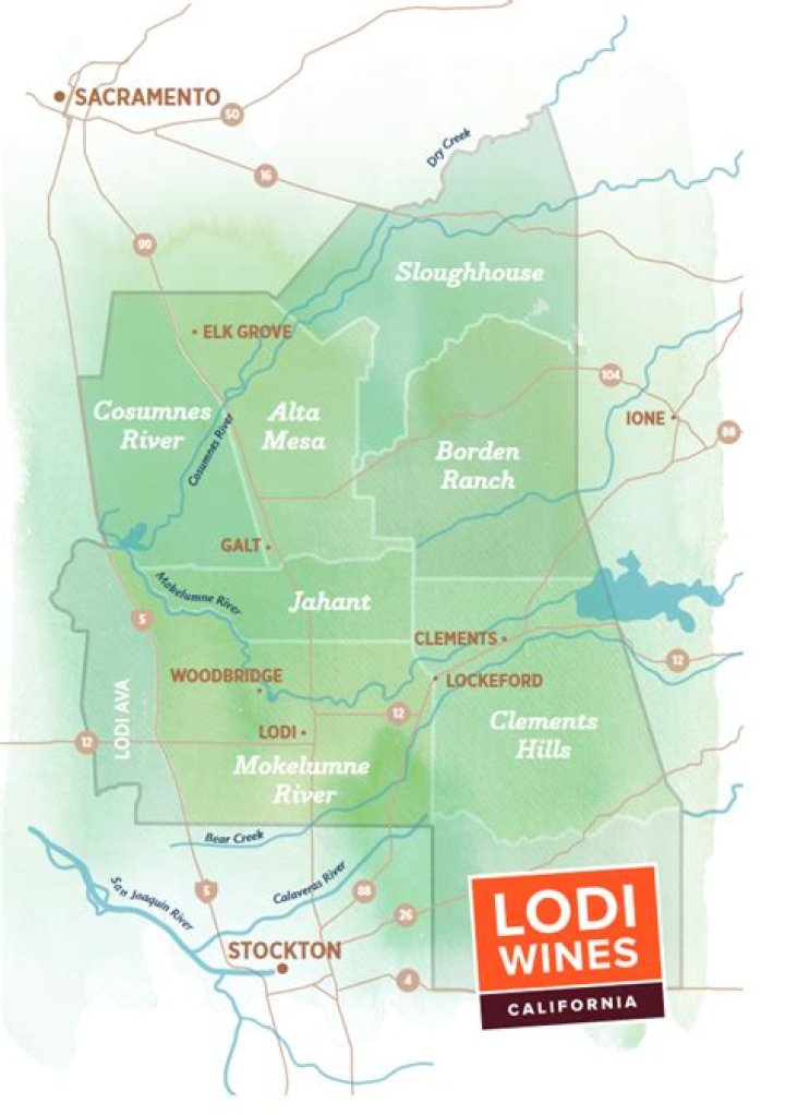 What wine region is Lodi California in?