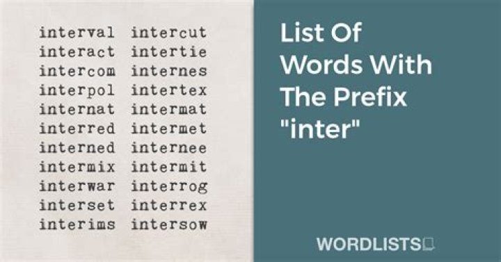 What words start with Inter?