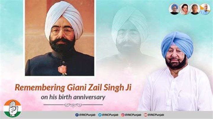 When did Giani Zail Singh born?