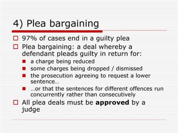 When was plea bargaining introduced?