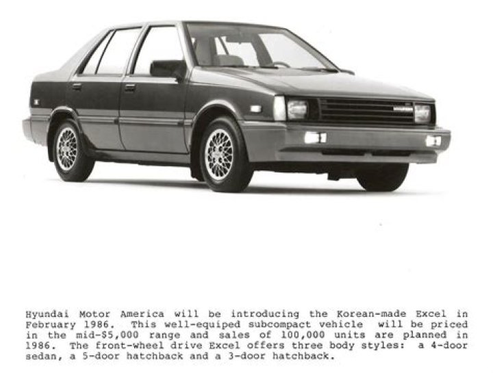 When was the first Hyundai made?