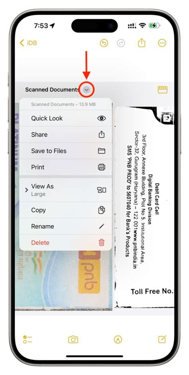 Where are documents on iPad?