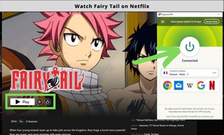 Where can I watch Fairy Tail online?