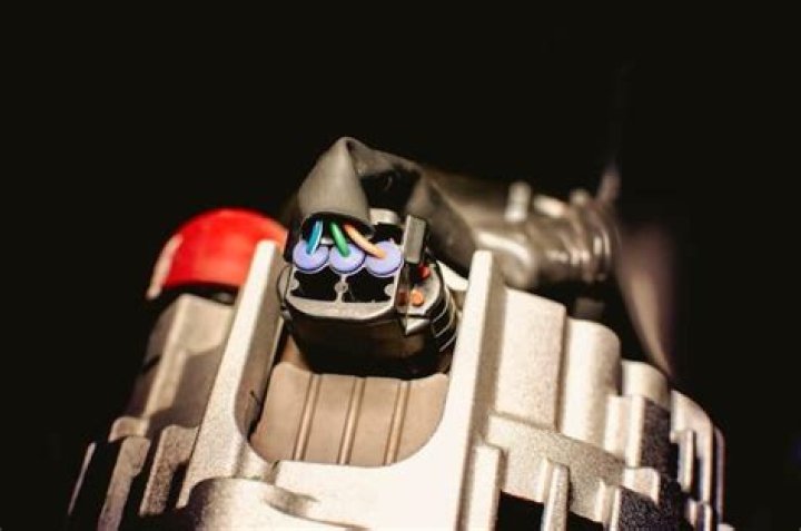 Where do the wires go from the alternator?