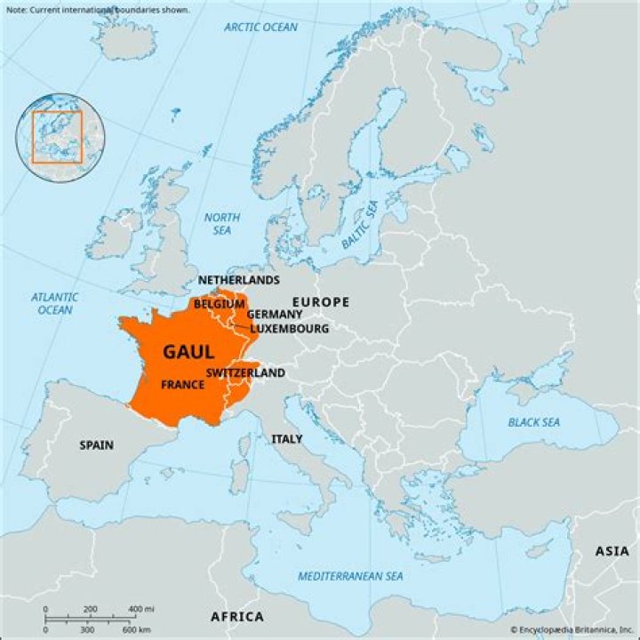 Where is Gaul Europe?