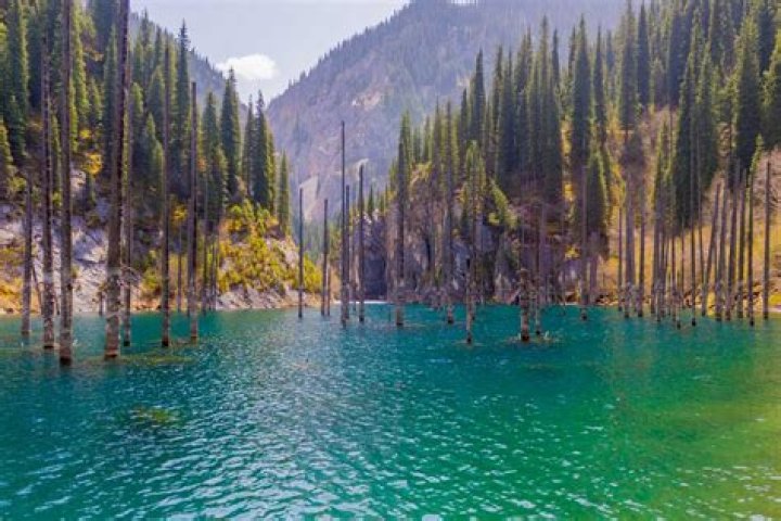 Where is kaindy lake located?