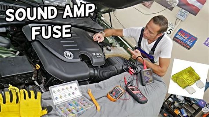 Where is my factory amp located?