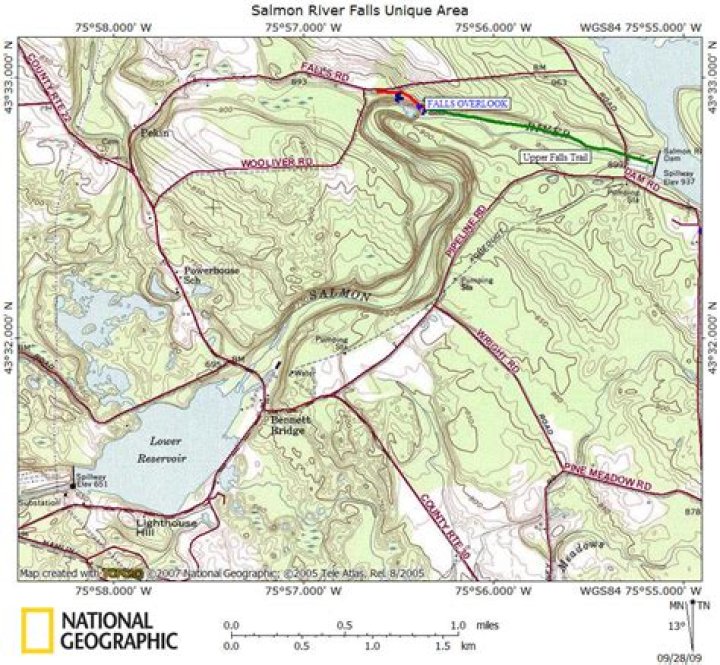 Where is Salmon River in NY?