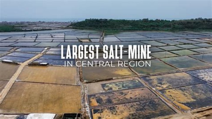 Where is the largest salt mine in Kansas?