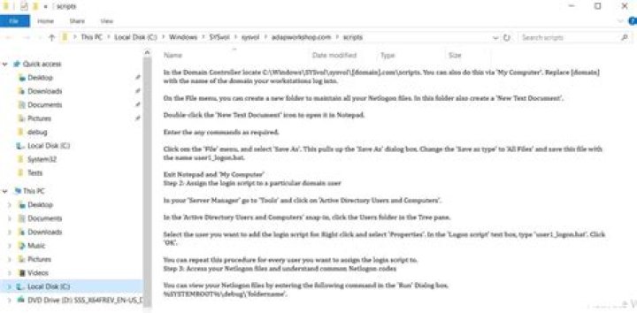 Where is the netlogon folder?