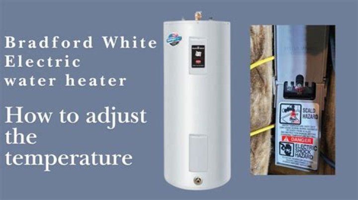 Where is the serial number on a Bradford White water heater?