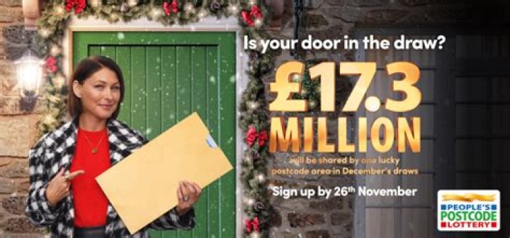 Which postcode has won the most on postcode lottery?