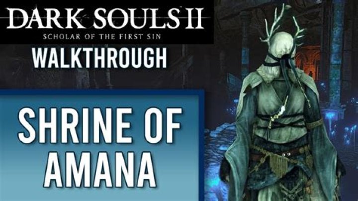 Who is singing in the Shrine of Amana?