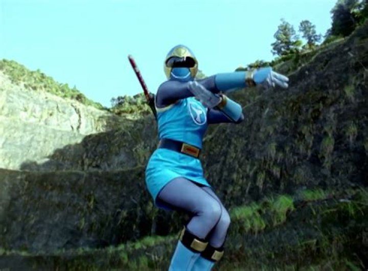 Who is the Blue Ranger in Ninja Storm?
