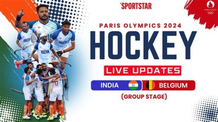 Who won India vs Belgium hockey?