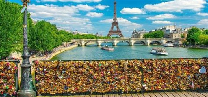 Why did they cut the locks off the bridge in Paris?
