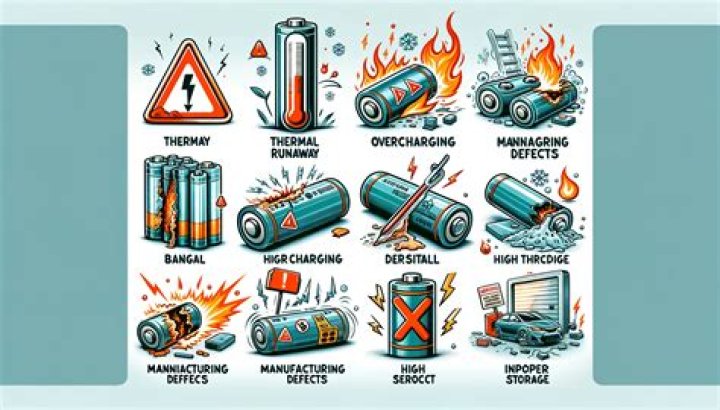 Why do lithium batteries catch fire on airplanes?