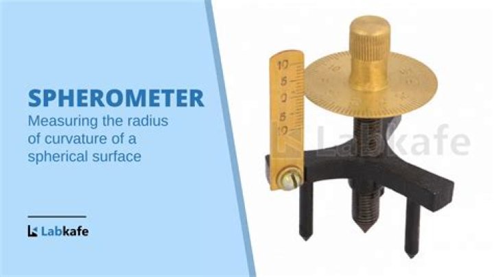 Why do opticians use a spherometer?