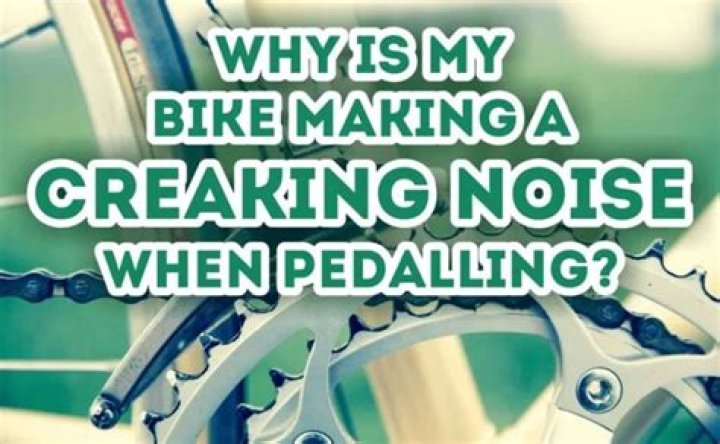 Why is my bike making a creaking noise?