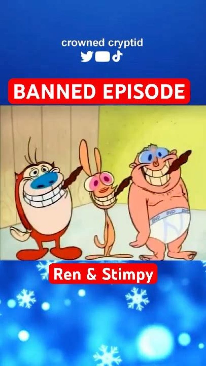 Why was Ren Stimpy banned?
